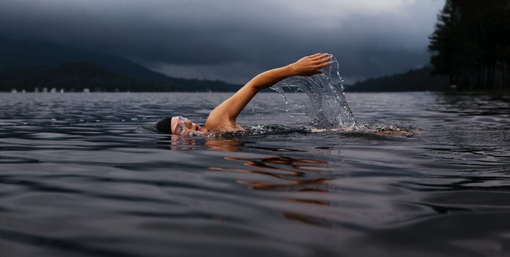 swimming and water aerobics